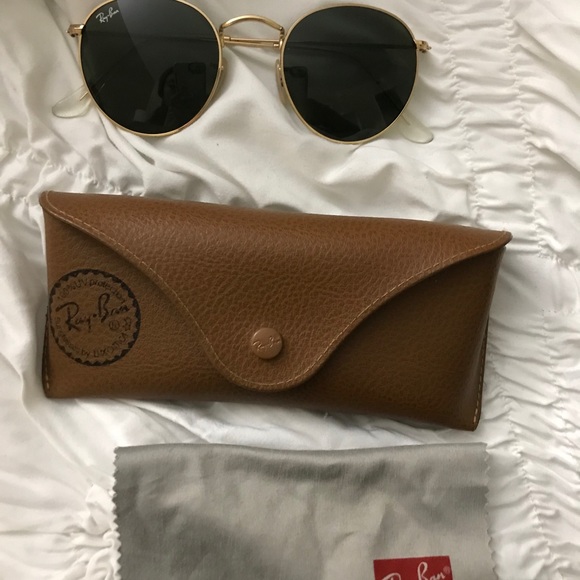 Ray-Ban polarized round sunglasses